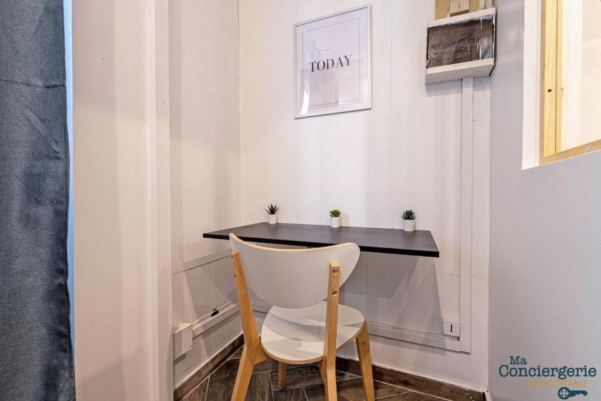 Grand Studio Avec Espace De Travail Toulouse Ngoại thất bức ảnh